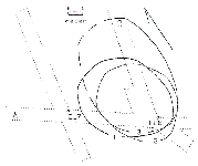 Fracture extent exposed by excavation