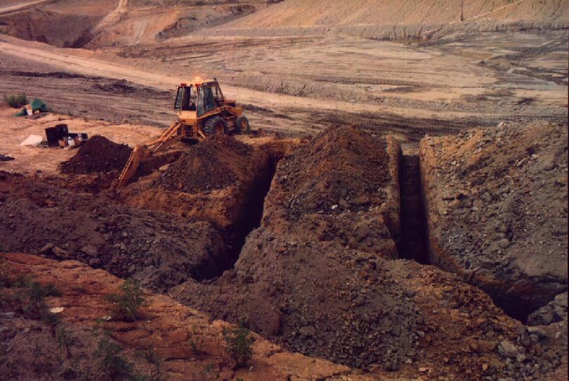 Fracture Excavation Site